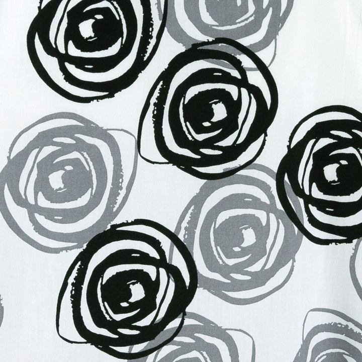 Regular Fit Short Sleeve Shirt - Mono Roses