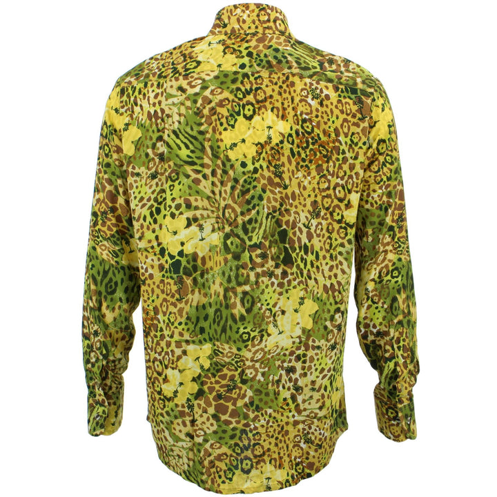 Regular Fit Long Sleeve Shirt - Floral Animal
