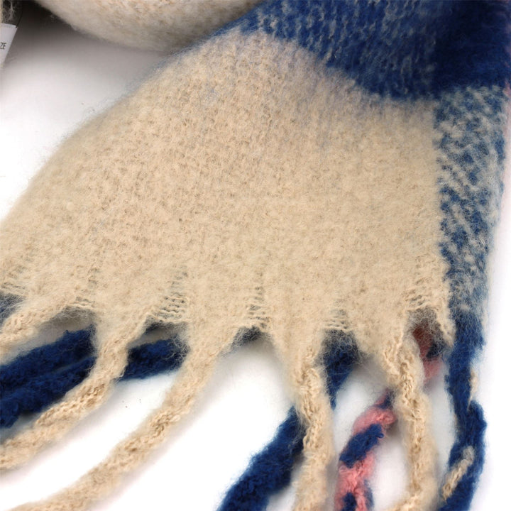 Soft Fashion Ladies Scarf - Blue Cream