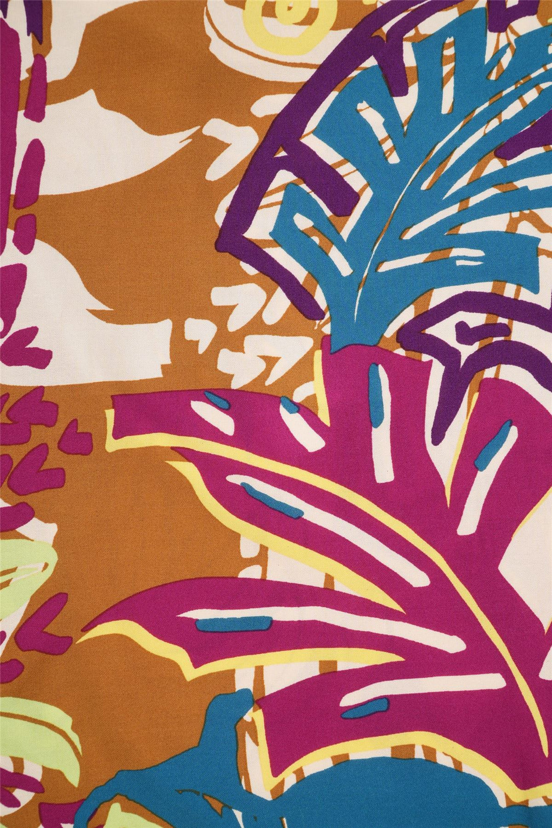 Regular Fit Long Sleeve Shirt - Electric Rainforest