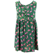The Shroom Dress - Holly Leaves Green