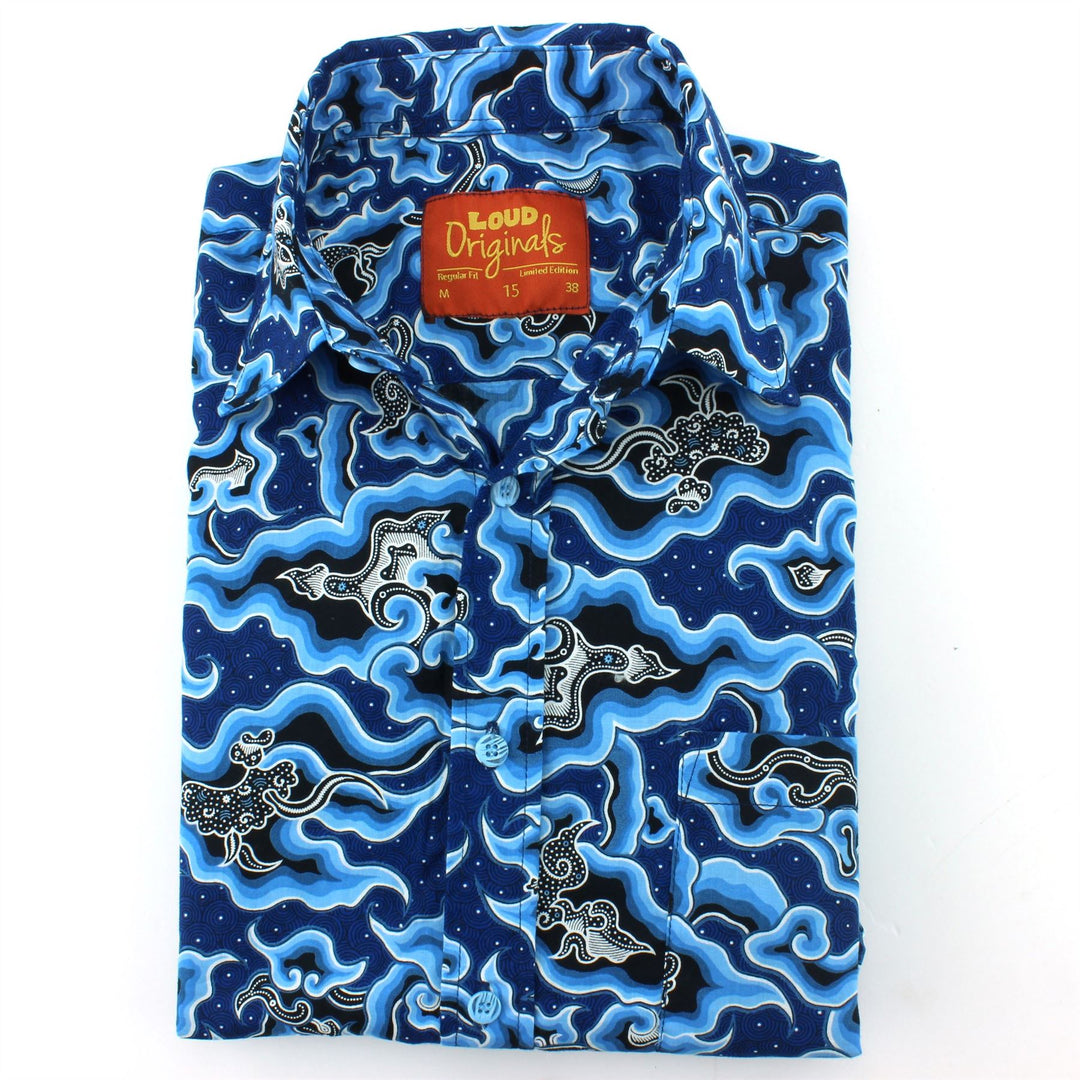 Slim Fit Short Sleeve Shirt - Suzani