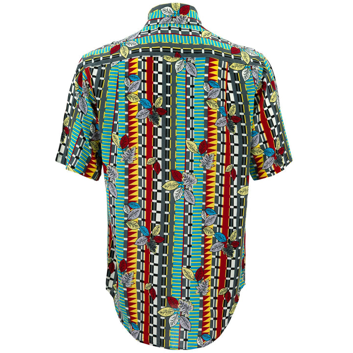 Regular Fit Short Sleeve Shirt - Rhythm in Art