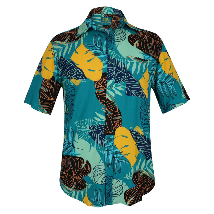 Regular Fit Short Sleeve Shirt - Island Breeze