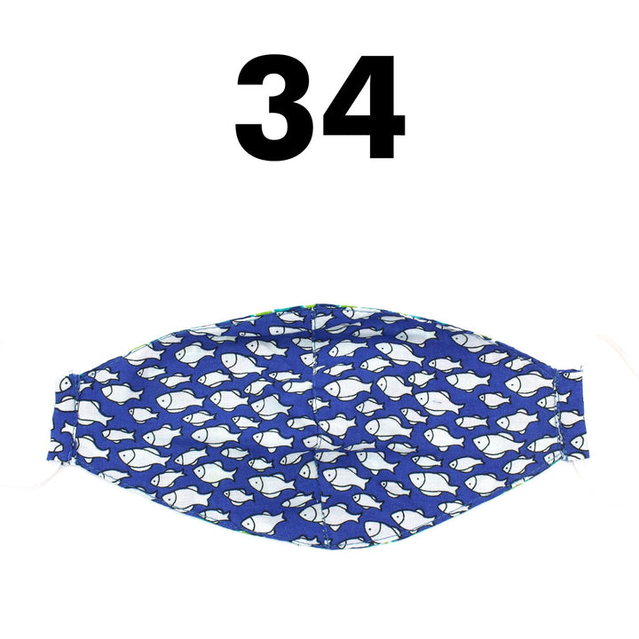 Reversable Lightweight 100% Cotton Face-Mask