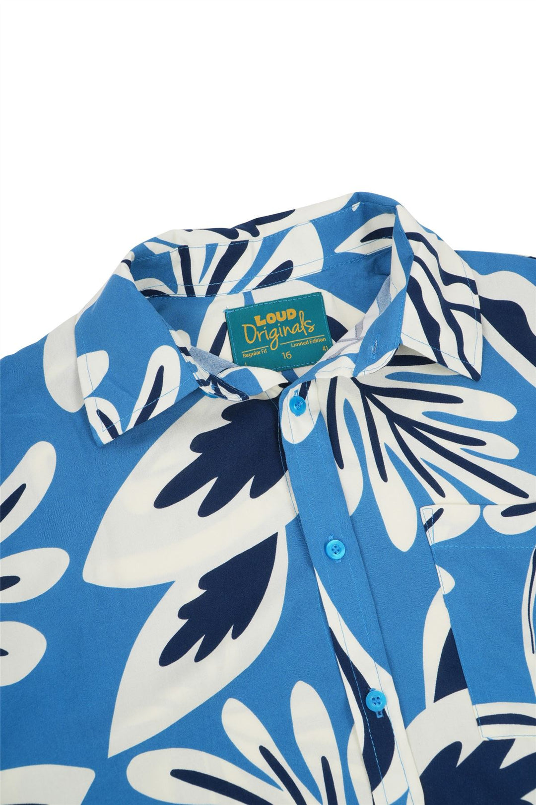 Regular Fit Long Sleeve Shirt - Pacific Drift