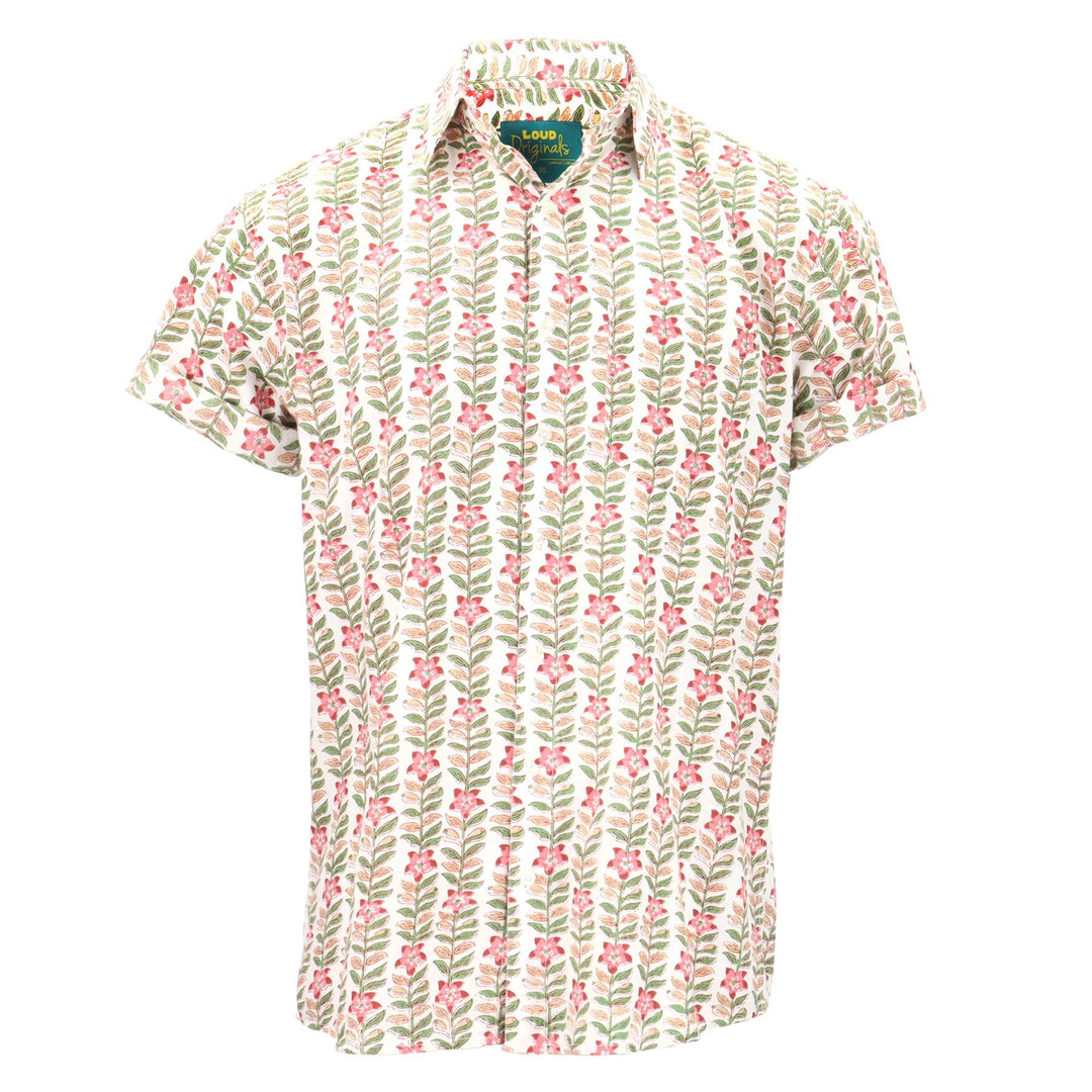 Regular Fit Short Sleeve Shirt - Botanic Rhythm