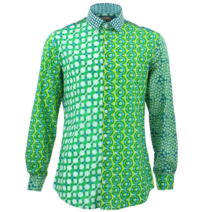 Tailored Fit Long Sleeve Shirt - Random Mixed Panel