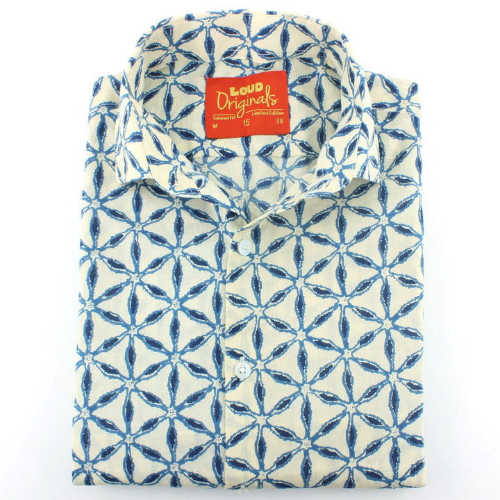 Tailored Fit Short Sleeve Shirt - Geodesic
