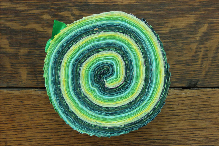 Jelly Roll - 20 Strips of 2.5" x 37" Cotton Batik