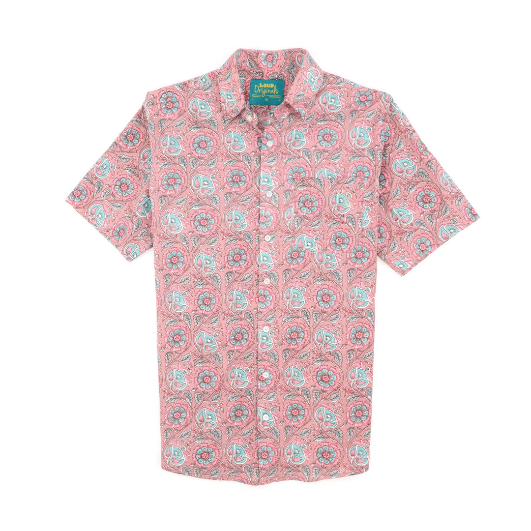 Regular Fit Short Sleeve Shirt - The Groovy Garden