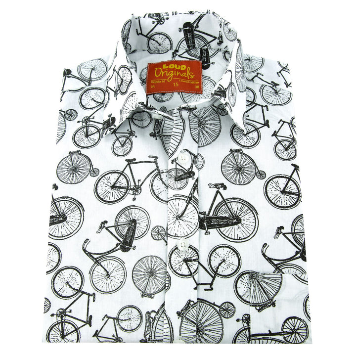 Regular Fit Short Sleeve Shirt - Bicycles