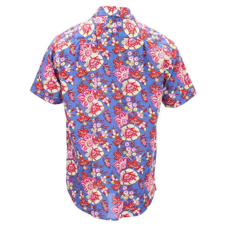 Regular Fit Short Sleeve Shirt - Berry Blossom Breeze