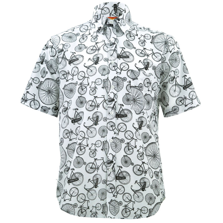 Regular Fit Short Sleeve Shirt - Bicycles