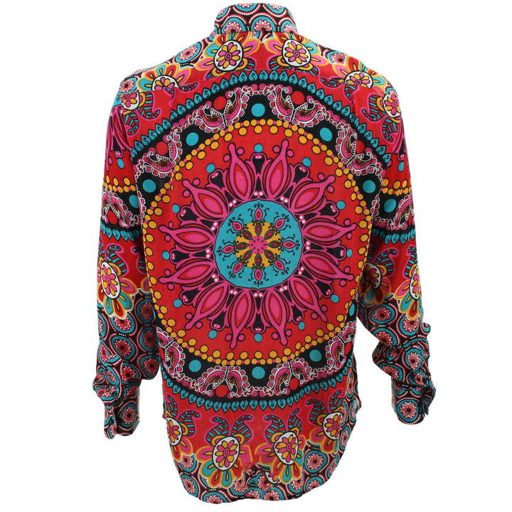 Regular Fit Long Sleeve Shirt - Carnival Mandala