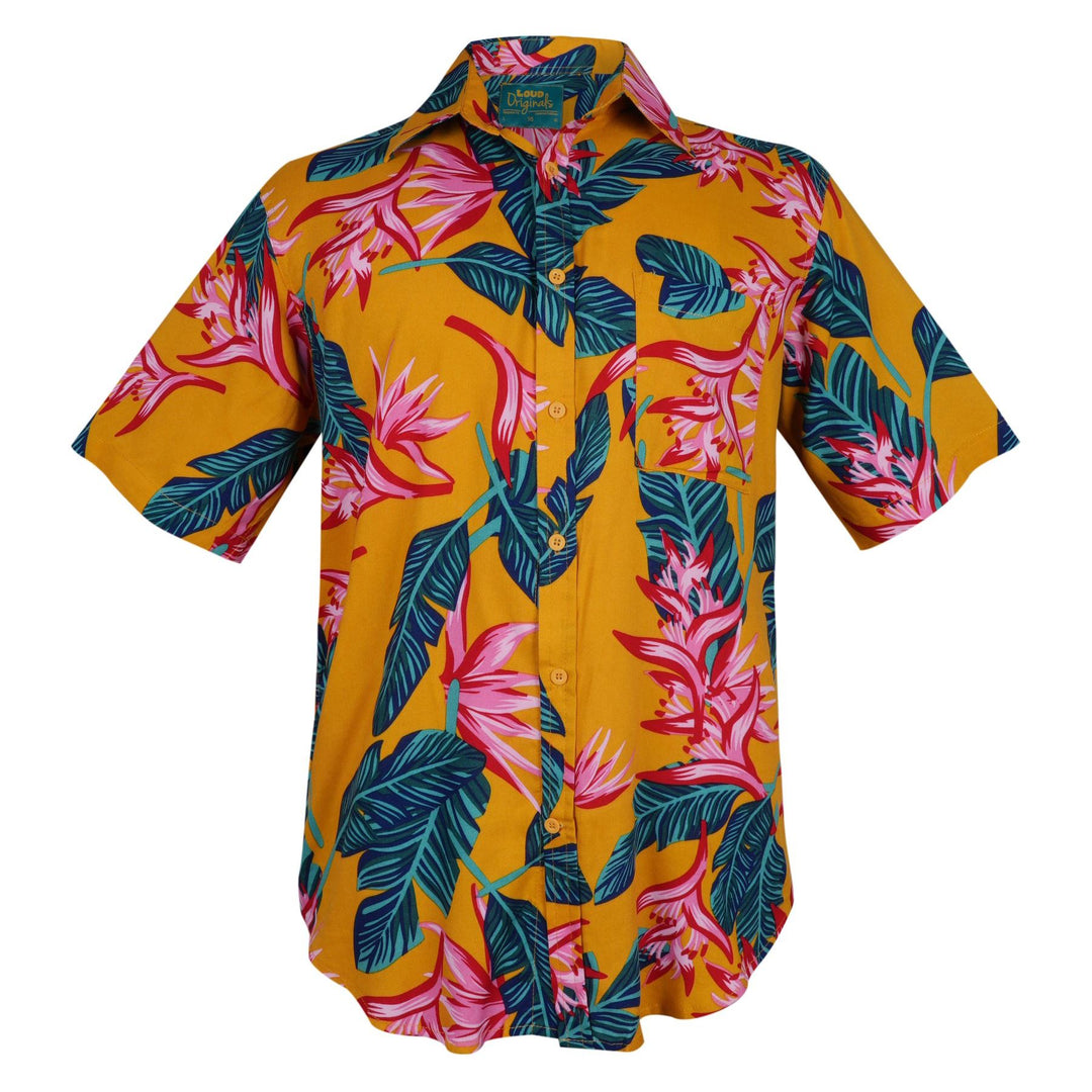 Regular Fit Short Sleeve Shirt - Tropical Paradise