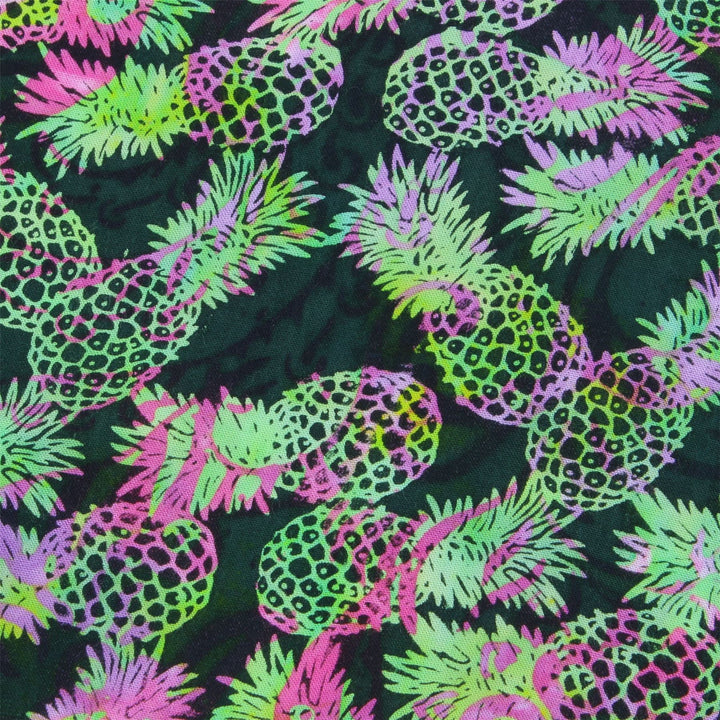 Tailored Fit Long Sleeve Shirt - Multi-coloured Pineapples