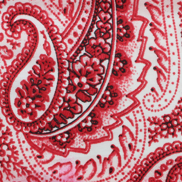 Tailored Fit Short Sleeve Shirt - Neon Paisley Fade