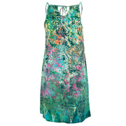 Strappy Dress - Turquoise Batik Wash