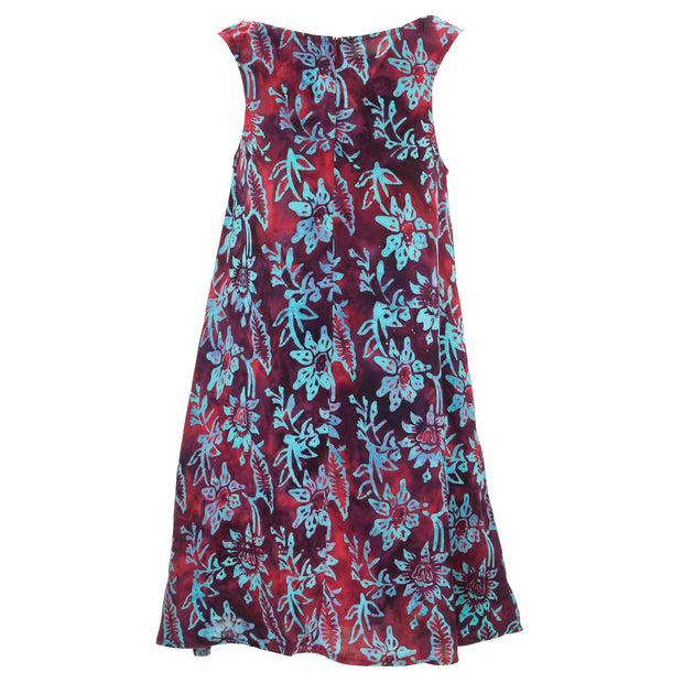 Strappy Dress - Floral Batik Wash