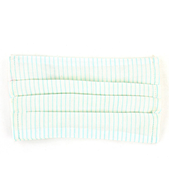 100% Cotton Handmade Pleated Face-Mask