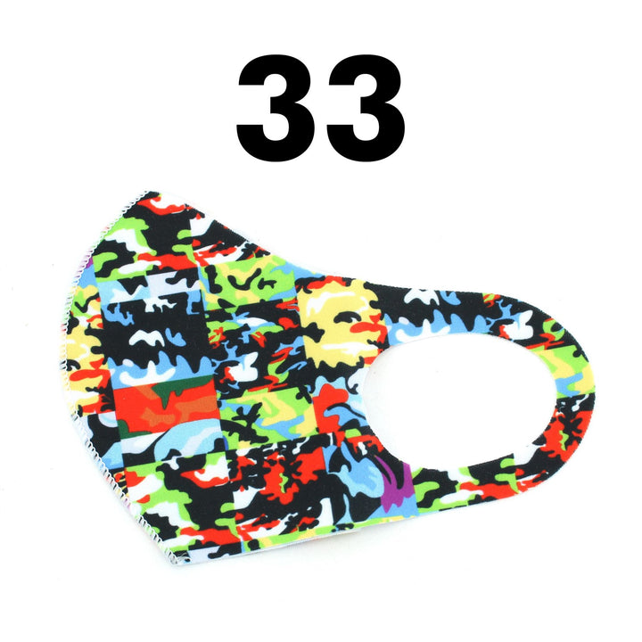 Printed Face Mask - 033