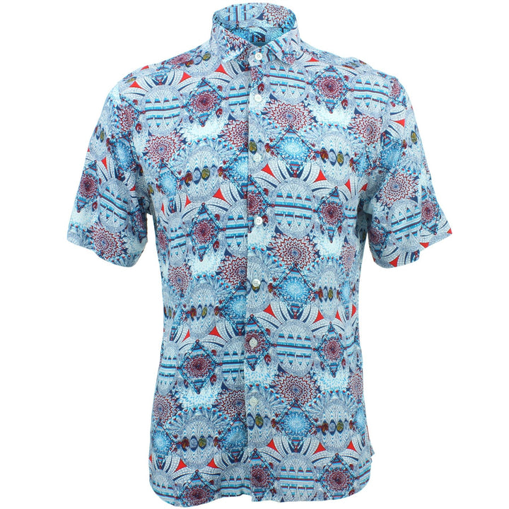 Slim Fit Short Sleeve Shirt - Bohemian