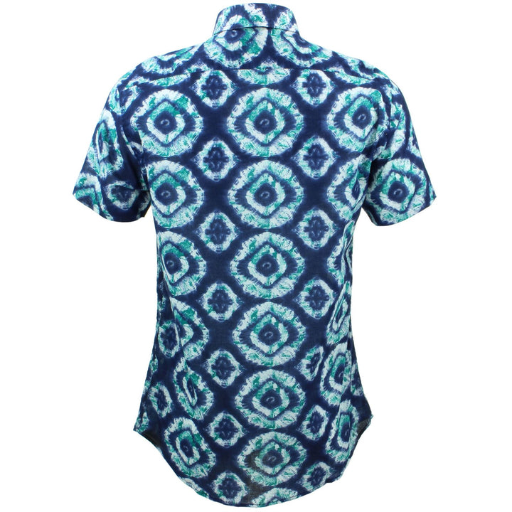 Tailored Fit Short Sleeve Shirt - Eye of the Sea