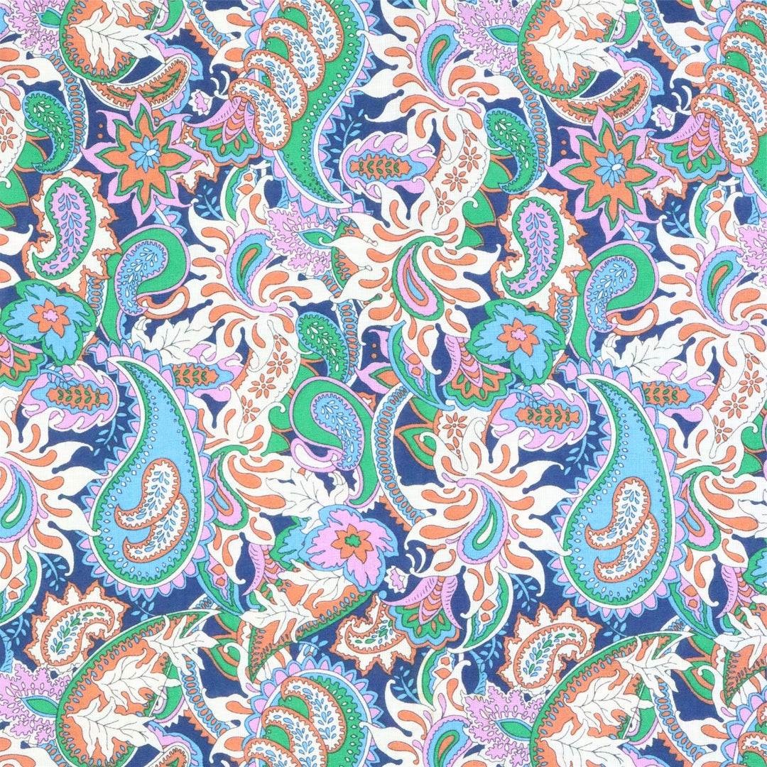 Regular Fit Short Sleeve Shirt - Garden Paisley
