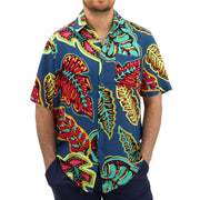 loud originals tropical tribe floral men's shirt