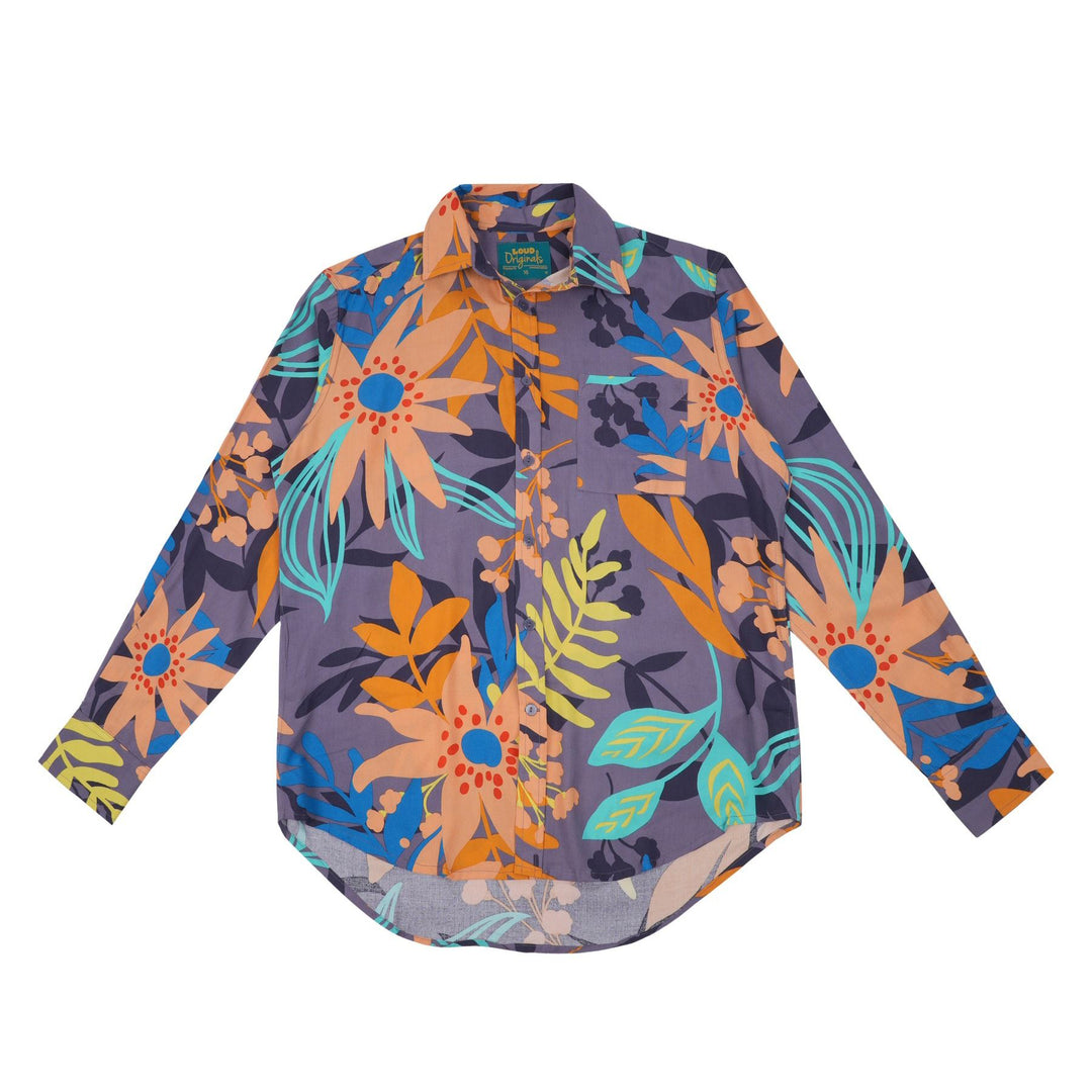 Regular Fit Long Sleeve Shirt - Painted Canopy