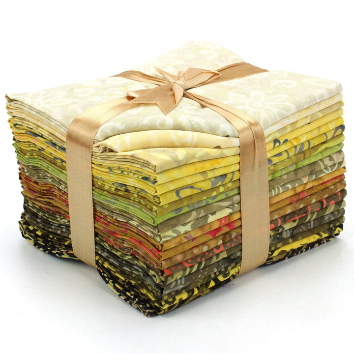 Fat Quarter - 20 Pieces of 19" x 20" Cotton Batik