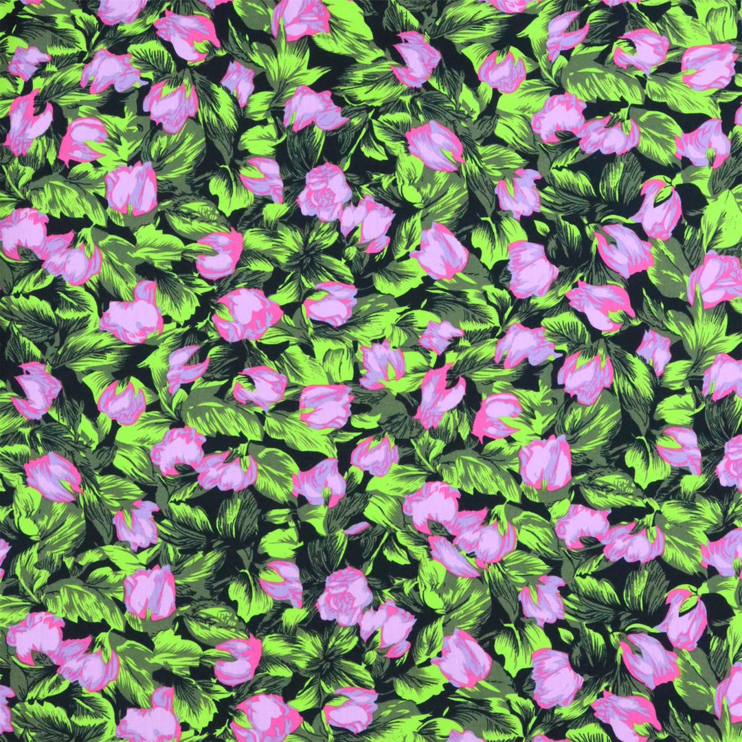 Regular Fit Short Sleeve Shirt - Punk Floral