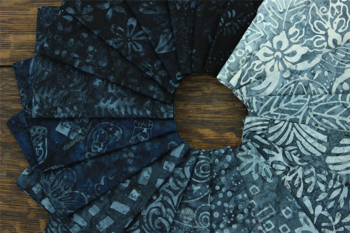 Layer Cake - 40 pieces of 10" x 10" Cotton Batik
