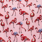 Ruched Box Top - Pink Flamingos