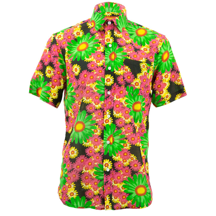Regular Fit Short Sleeve Shirt - Floral