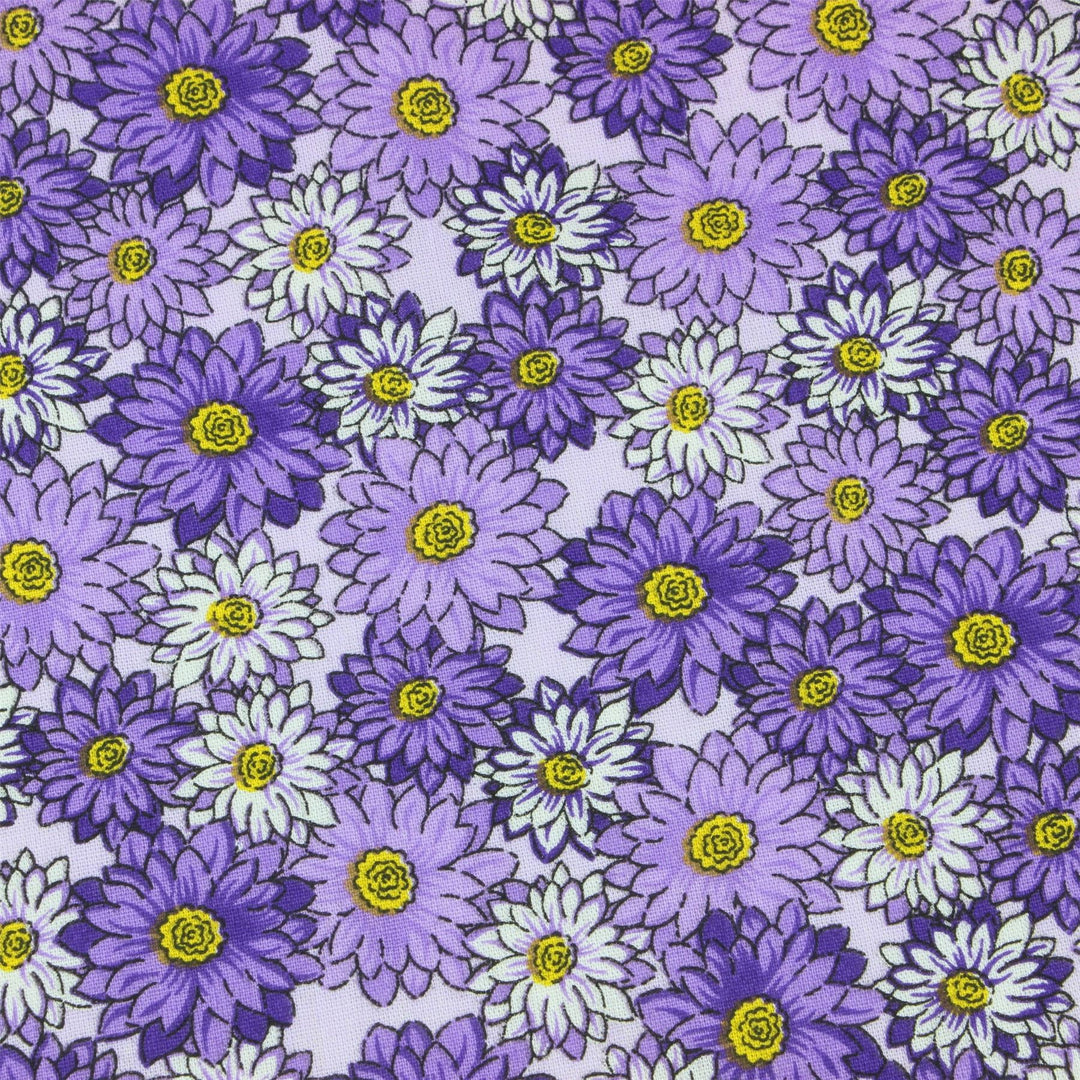 Tailored Fit Long Sleeve Shirt - Pink & Purple Floral Print