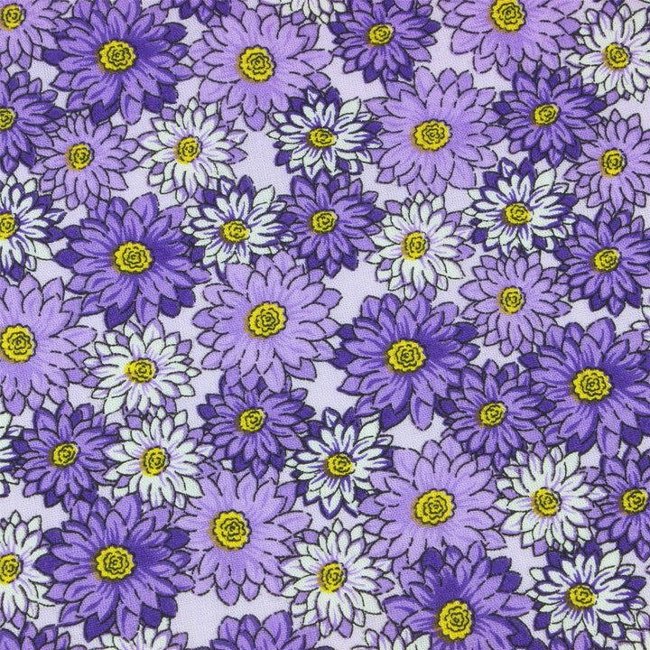 Tailored Fit Long Sleeve Shirt - Pink & Purple Floral Print