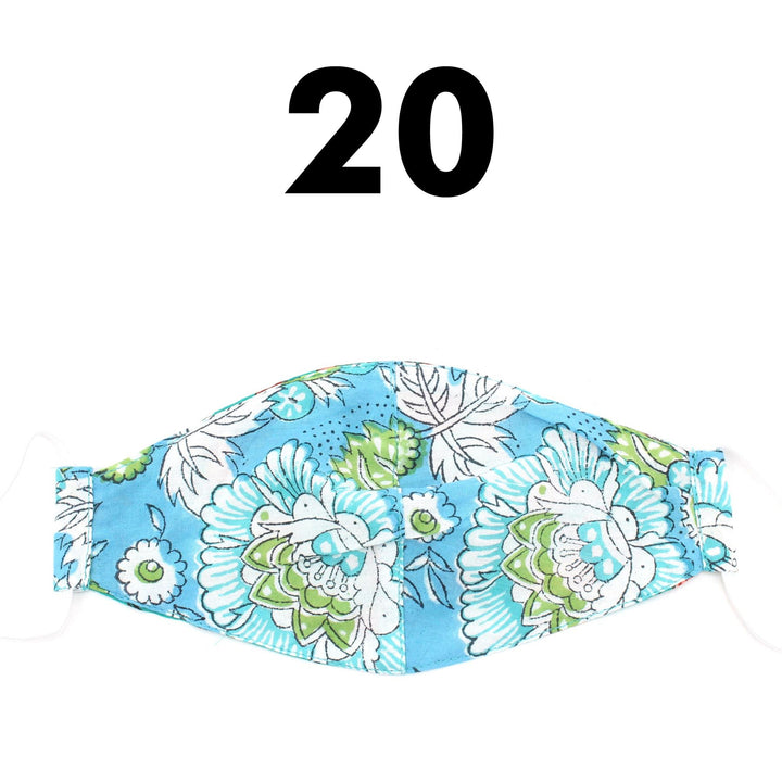 Reversible Lightweight 100% Cotton Face-Mask