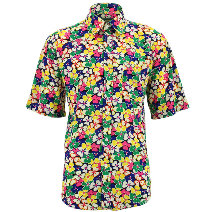 Regular Fit Short Sleeve Shirt - Floral