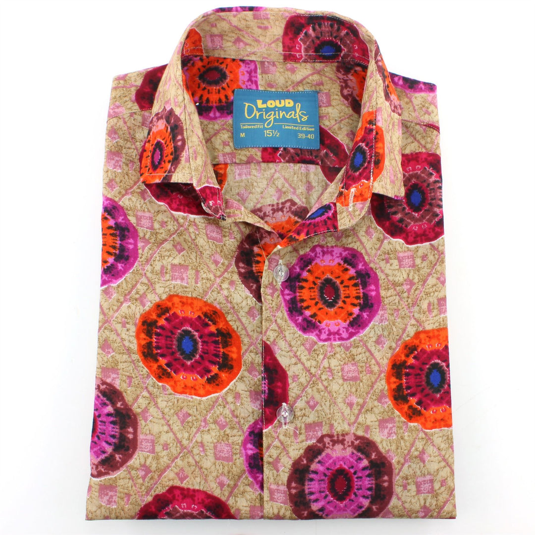 Slim Fit Short Sleeve Shirt - The Eye of the Kaleidoscope