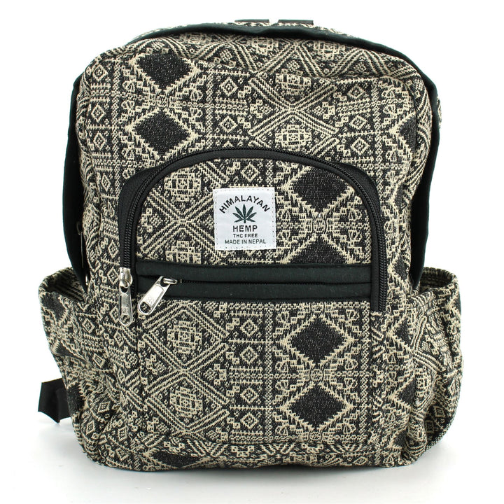 Himalayan Hemp Backpack - Black Diamond