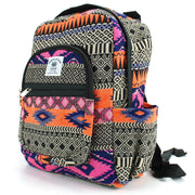 Himalayan Hemp Backpack - Bright Aztec