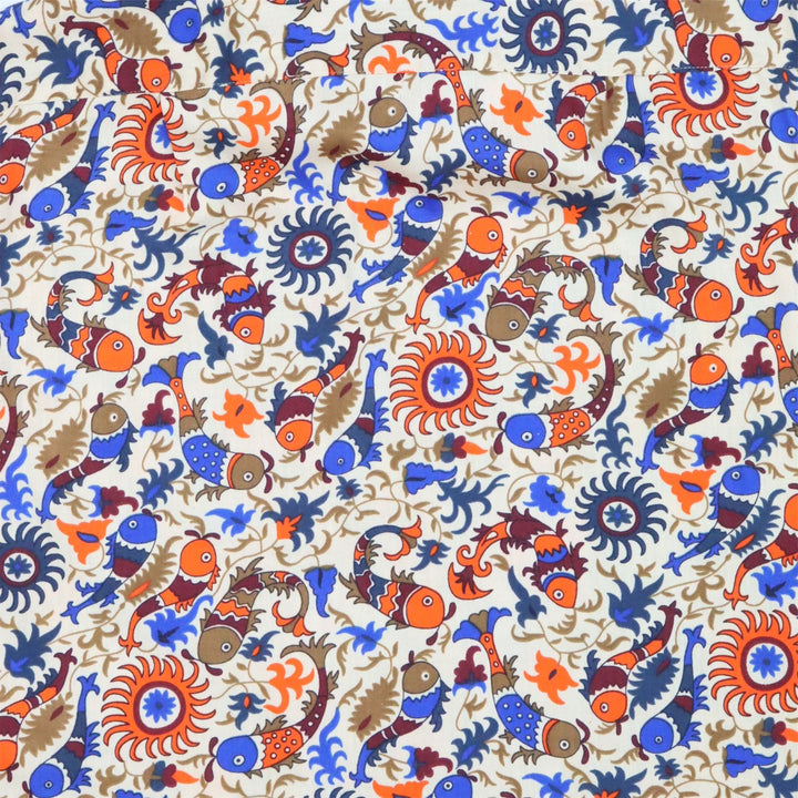Regular Fit Short Sleeve Shirt - Koi Dream