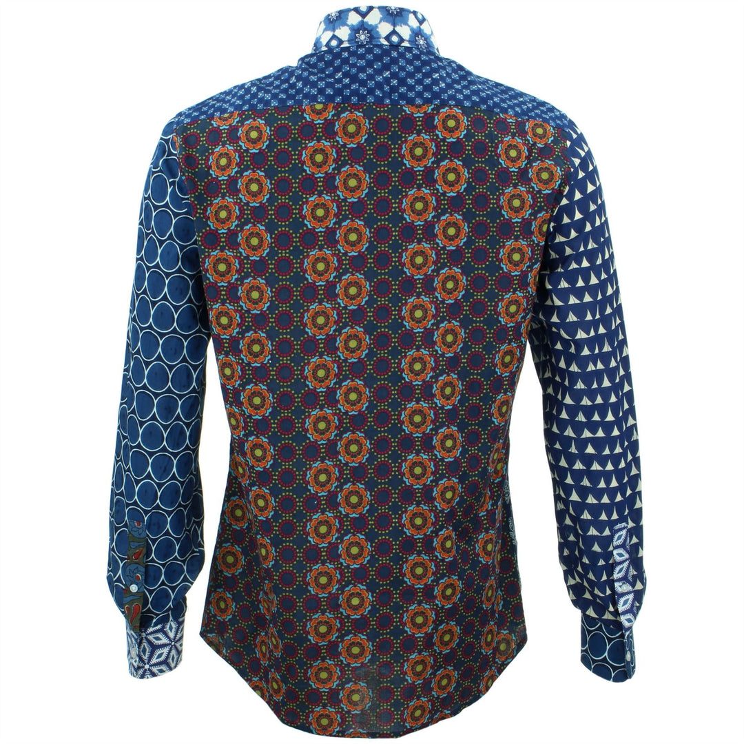 Tailored Fit Long Sleeve Shirt - Random Mixed Panel