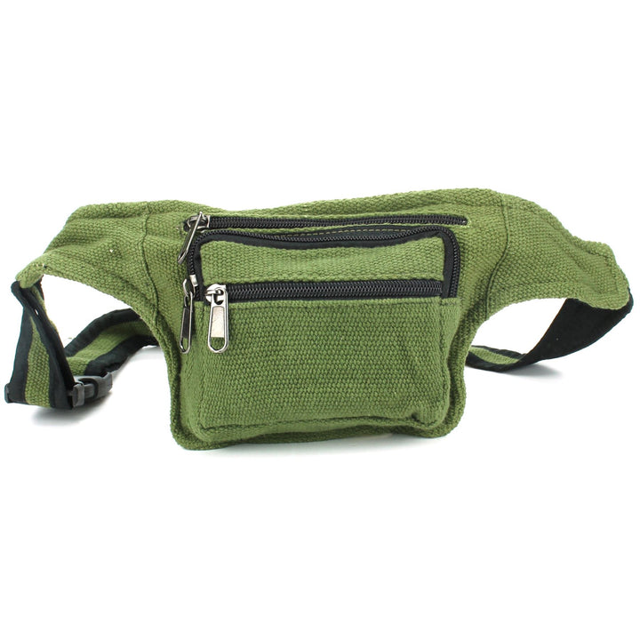 Canvas Bumbag - Green