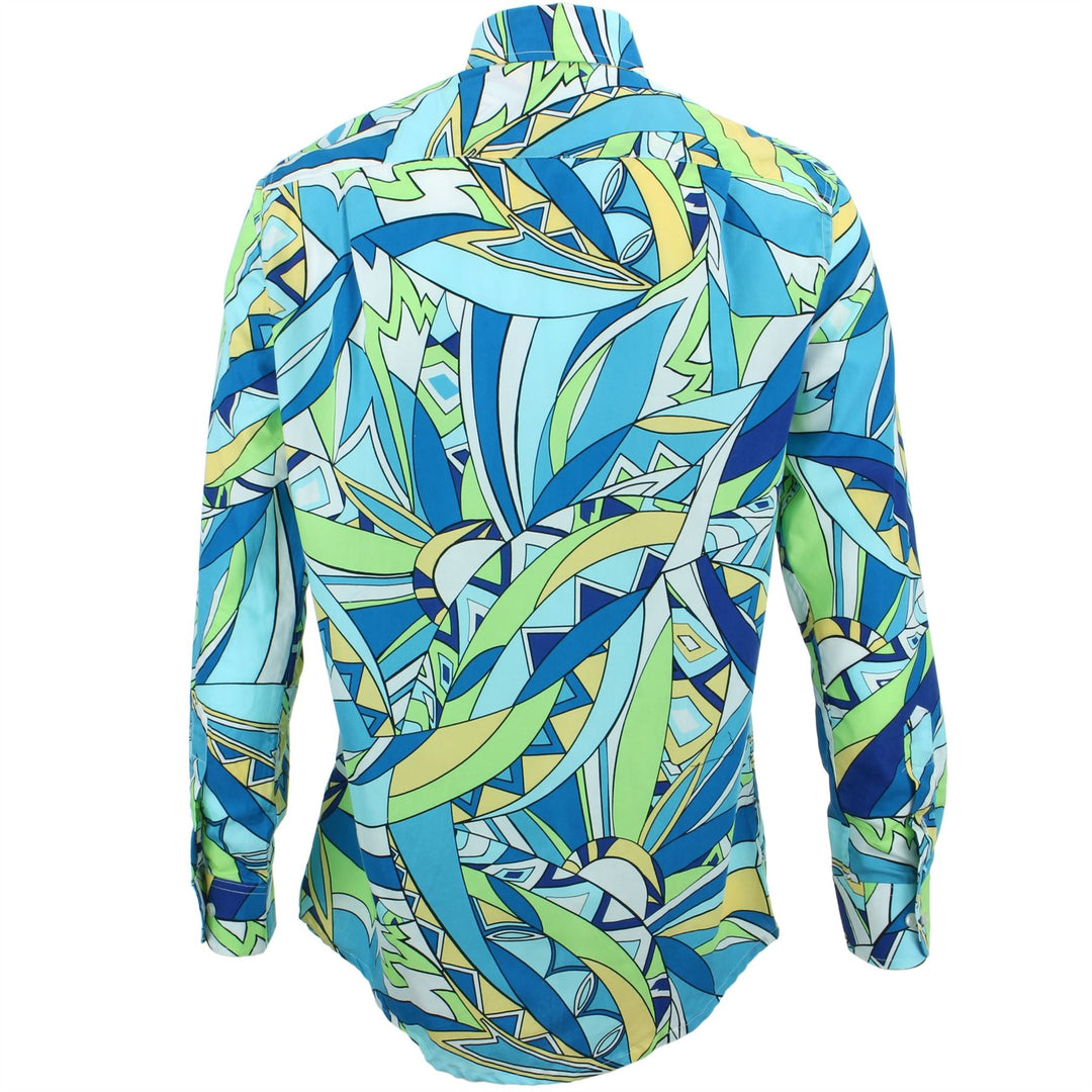 Regular Fit Long Sleeve Shirt - Abstract
