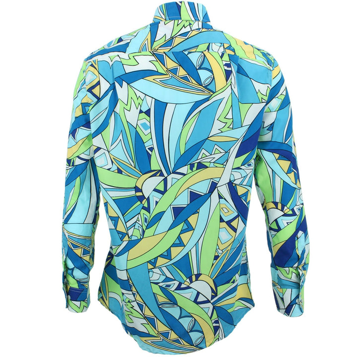 Regular Fit Long Sleeve Shirt - Abstract