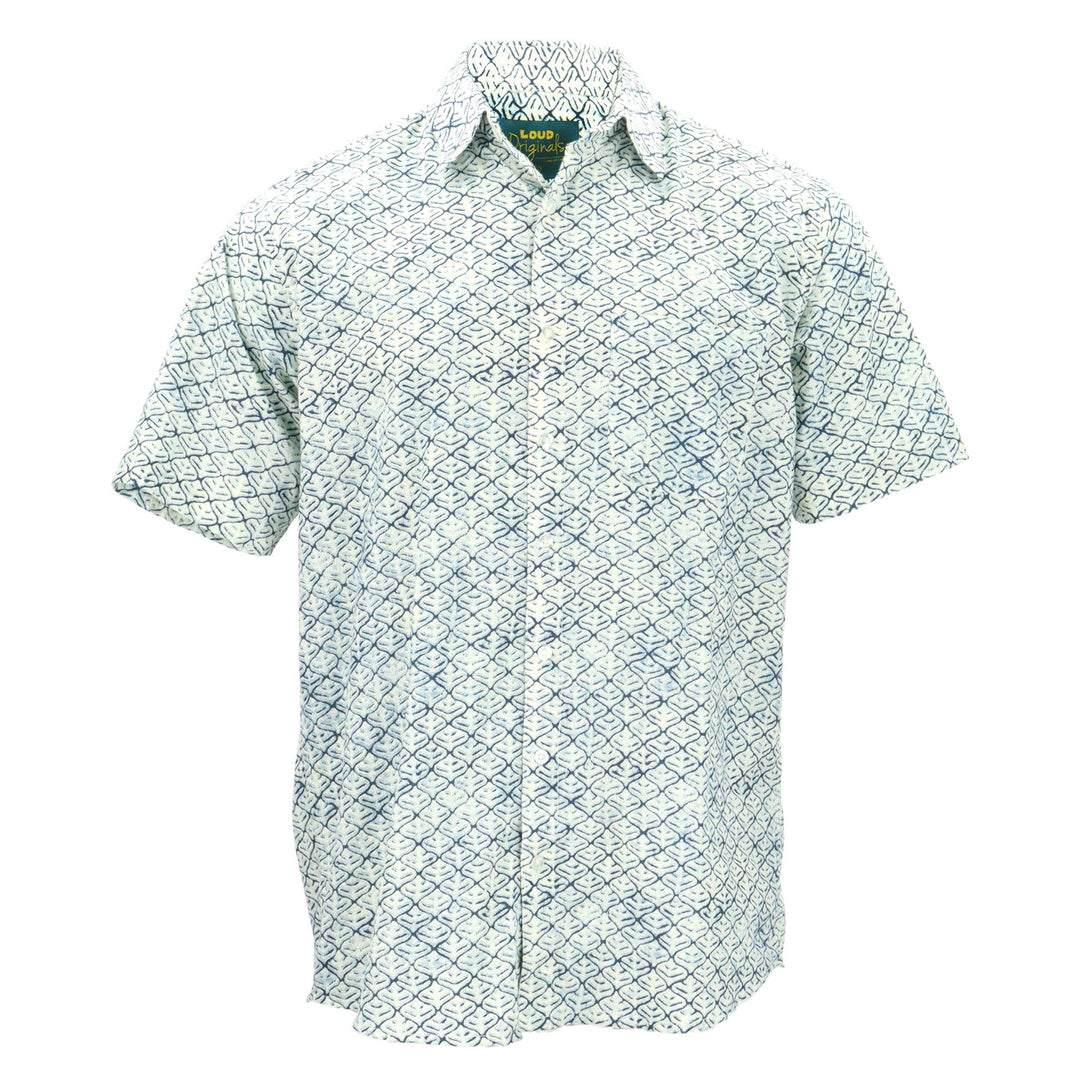 Regular Fit Short Sleeve Shirt - Ocean Breeze