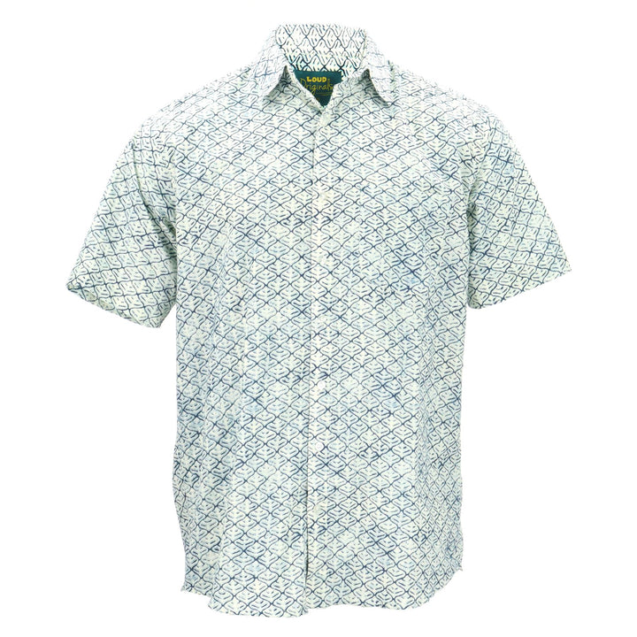 Regular Fit Short Sleeve Shirt - Ocean Breeze
